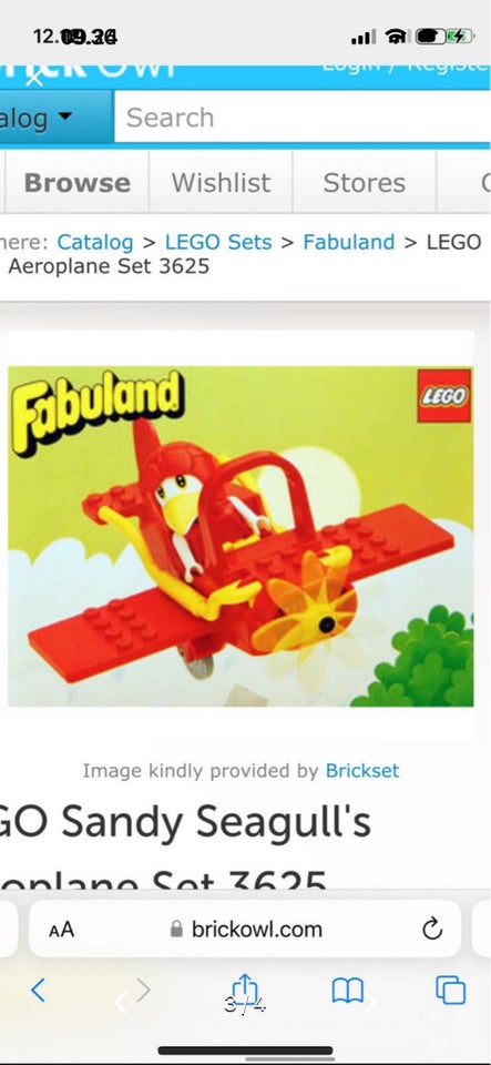 Lego Fabuland, LEGO 3625