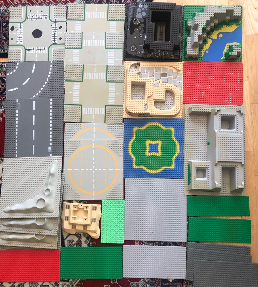 Lego blandet Raised plader
