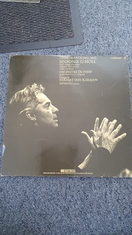 LP, Cesar Franck, Sinfonie d- mol