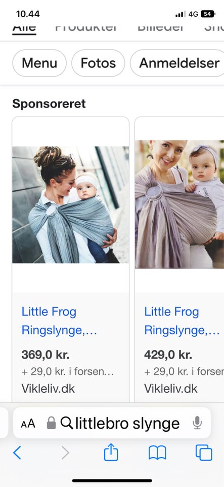 Babyslynge, Littlefrog ring