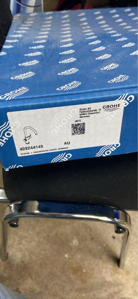 1 grebs, GROHE RED II Duo C-tud krom,