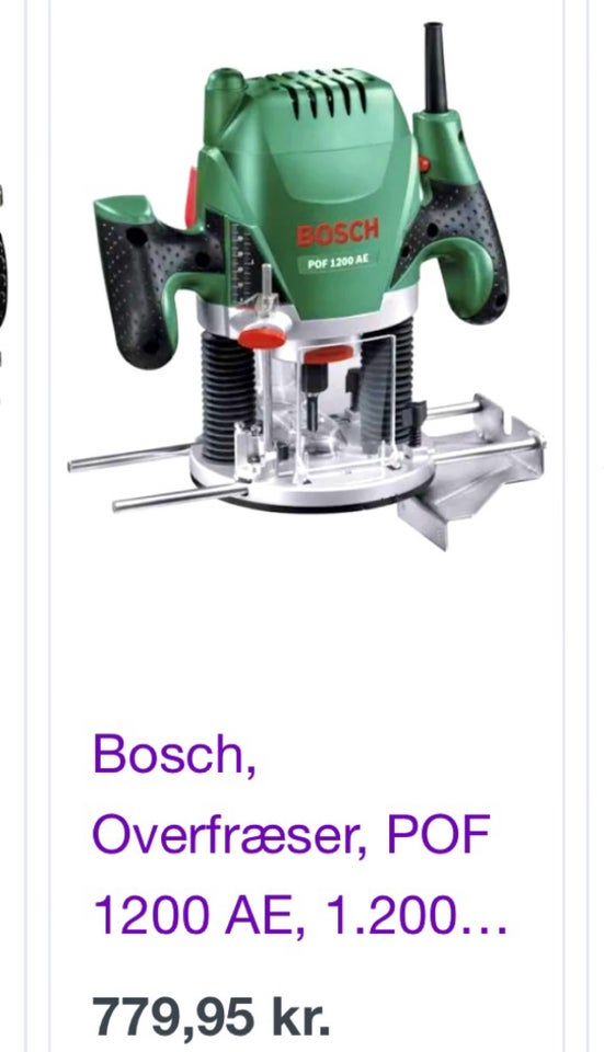 Overfræser Bosch