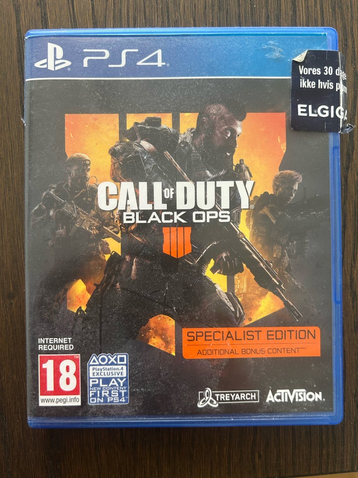 Call of duty black ops 4, PS4