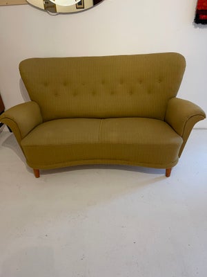 Sofa 2 pers  Vintage banansofa