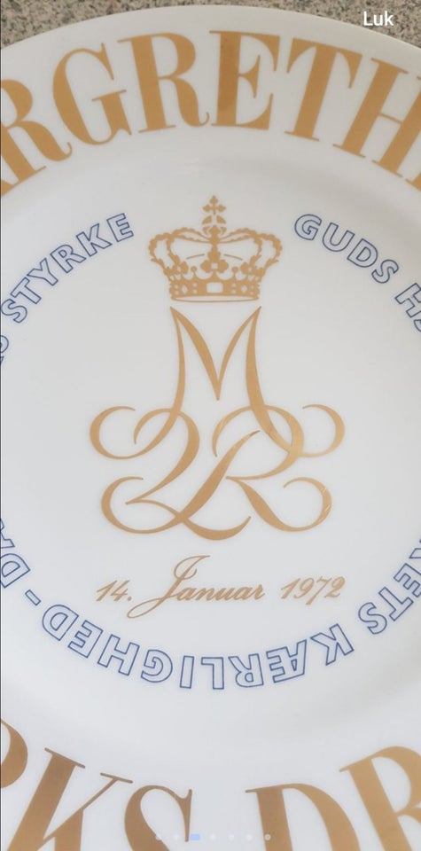 Platter Margrethe 1972