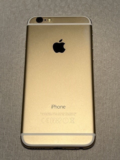 iPhone 6, 64 GB, guld