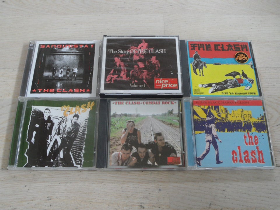 THE CLASH: 6 CD MED CLASH, rock