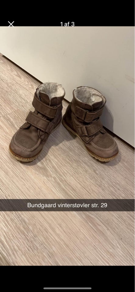 Vinterstøvler, str. 29, Bundgaard