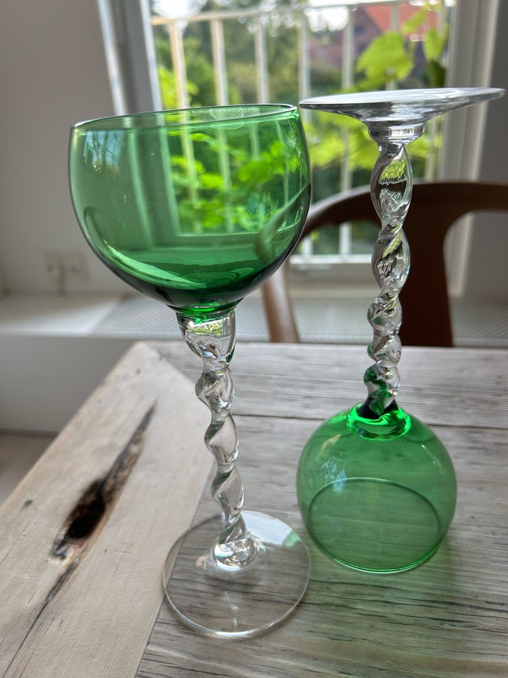 Glas Vinglas håndblæste