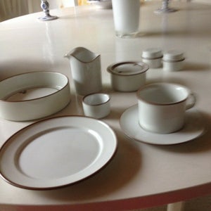 Porcelæn kopper mm Brun Domino