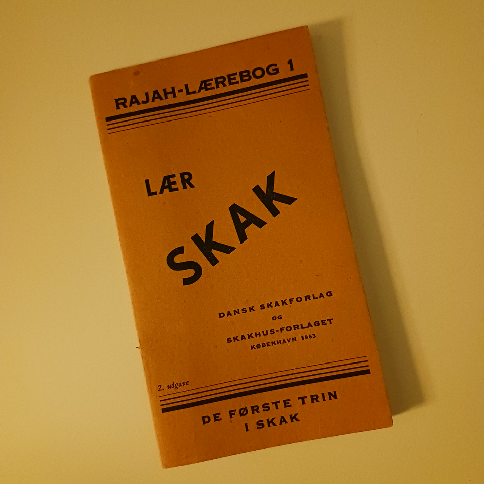 LÆR SKAK, RAJAH_LÆREBOG 1, emne: