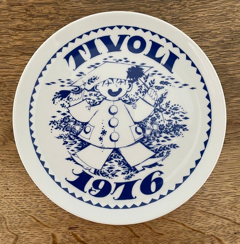 Keramik Tivoli-Platte Pjerrot