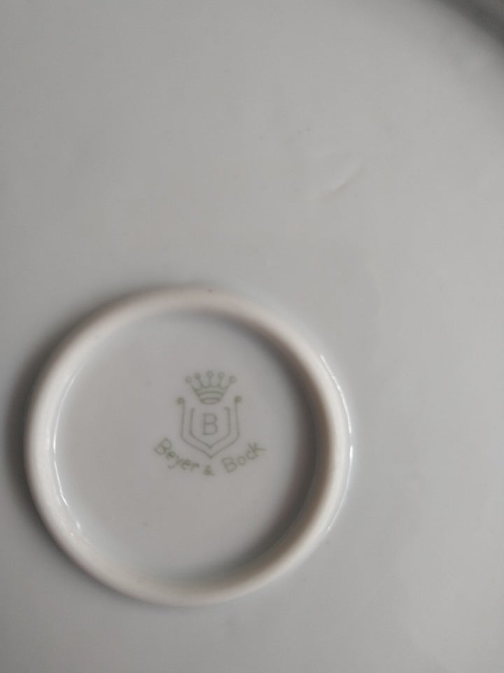 Porcelæn, KAFFE/ CHOKOLADESTEL,