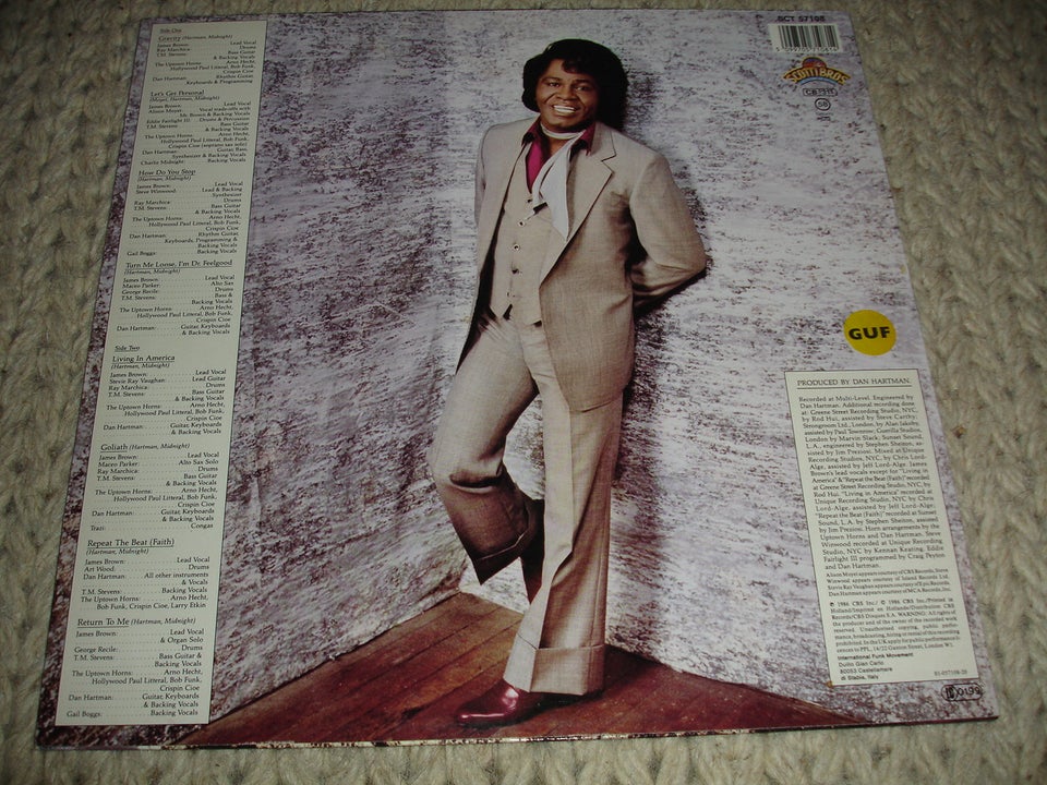 LP, James Brown ( Living In America