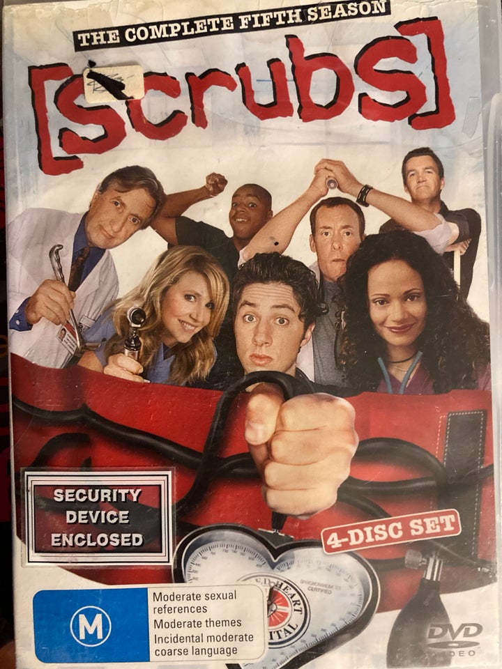 Scrubs, DVD, TV-serier