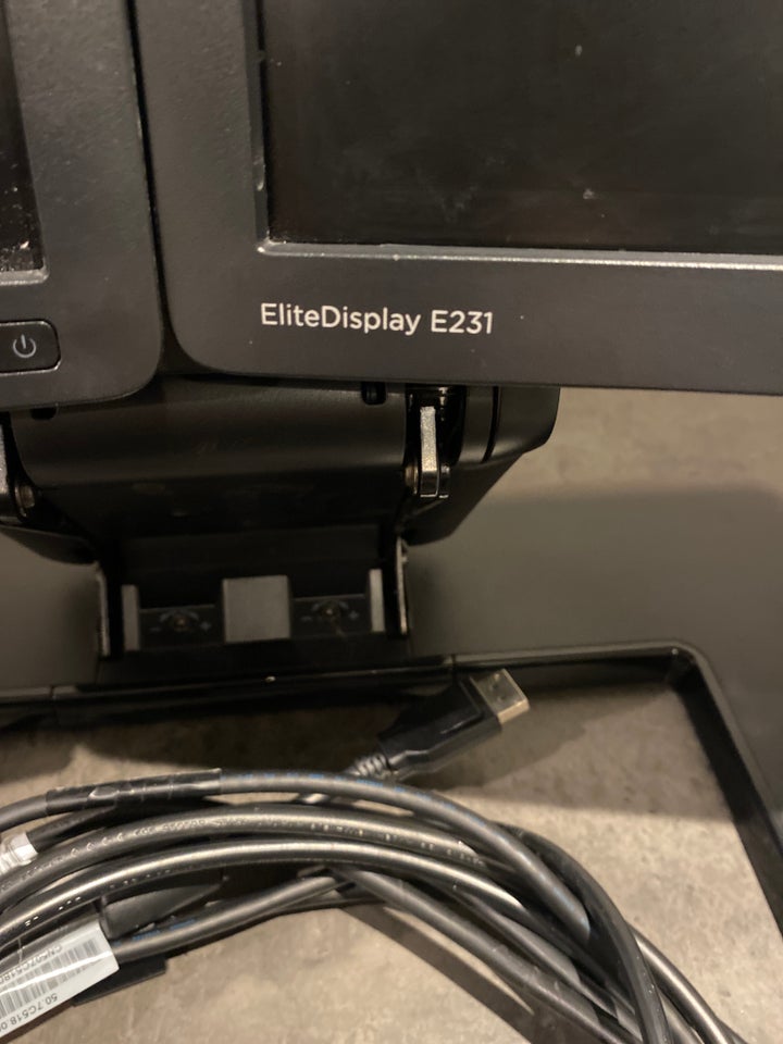 HP, fladskærm, EliteDisplay E231