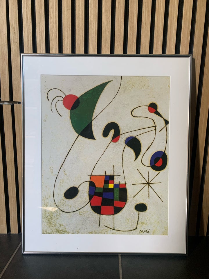 Kunstplakat, Miro, b: 52 h: 62