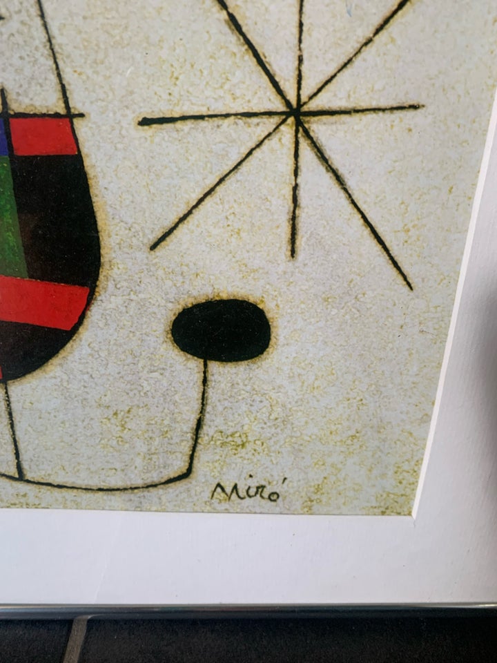 Kunstplakat, Miro, b: 52 h: 62