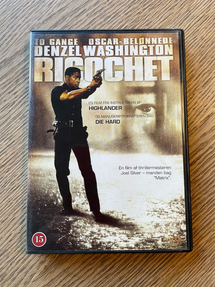 Ricochet - Psykopat På Fri Fod, DVD,