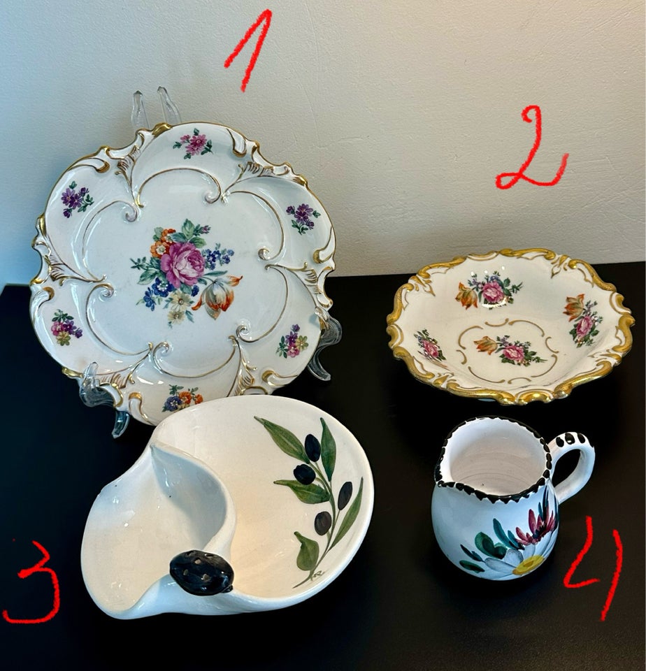 Porcelæn Retro/ vintage