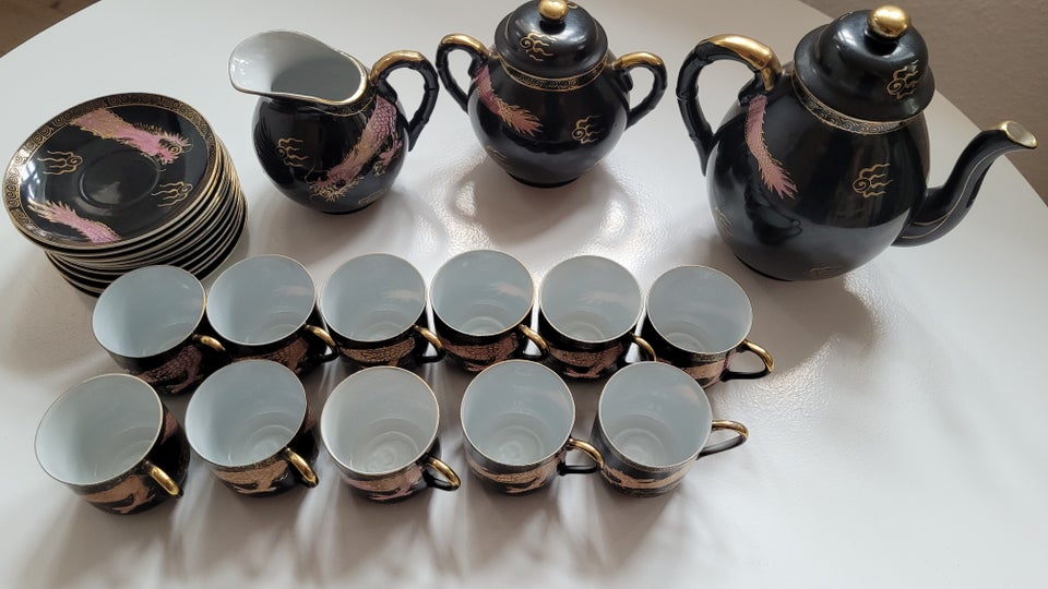 Porcelæn, japansk thesæt kaffesæt