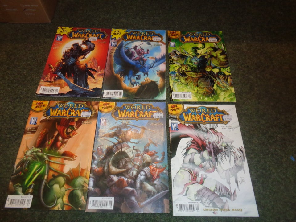 World of Warcraft 1-12 komplet