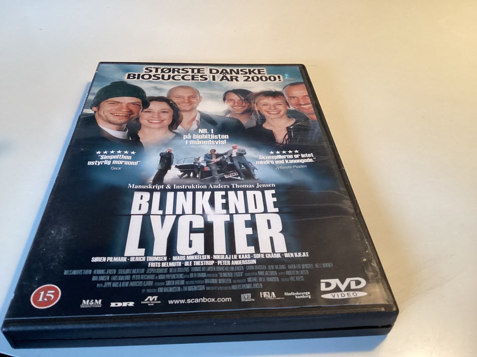 Blinkende lygter , DVD, komedie