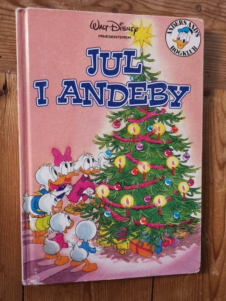 Jul i Andeby Bog Julebog Disney,