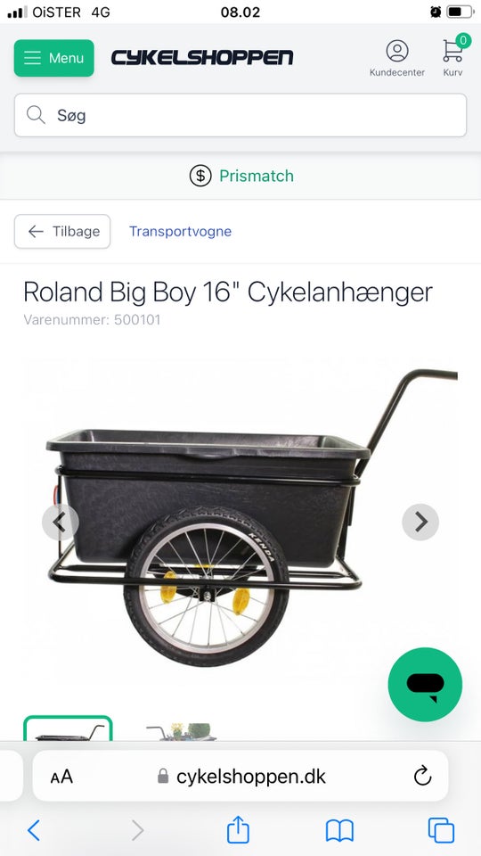 Andet, Roland cykel anhænger