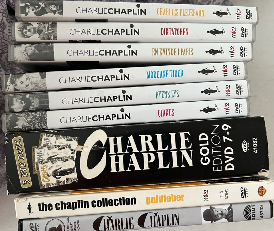 Charlie chaplin , DVD, andet