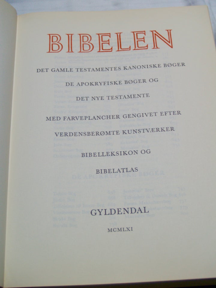 Bibelen, 1931/1948