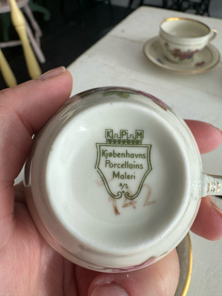 Porcelæn Kop Kjøbenhavns