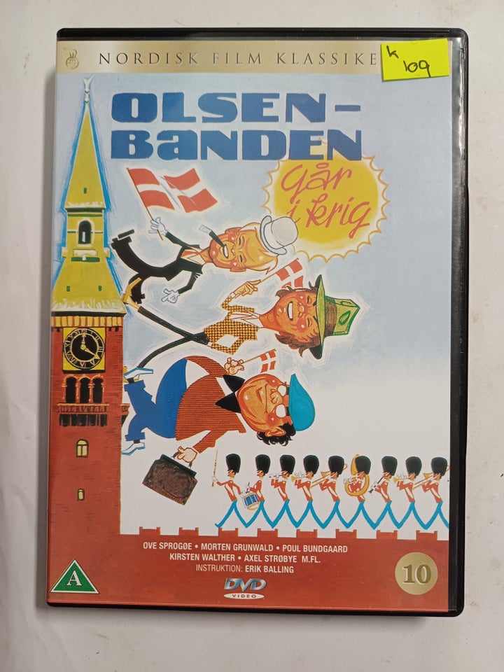 Olsen Banden går i krig, DVD,