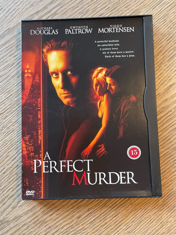 A Perfect Murder, DVD, thriller