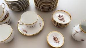 Porcelæn Brun rose  Royal