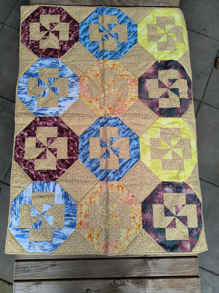 Vægtæppe, Quilt bomuld, b: 86 l: 114