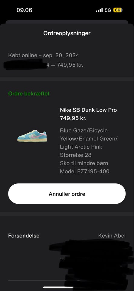 Sneakers str 28 Nike sb dunk low