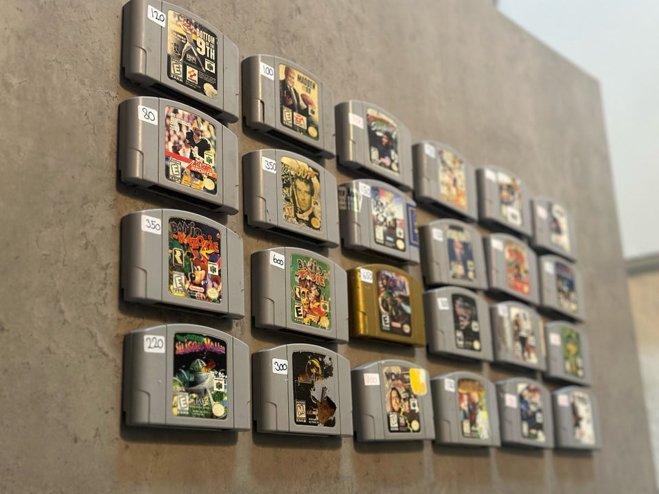 24 x Nintendo 64 spil n64 N64