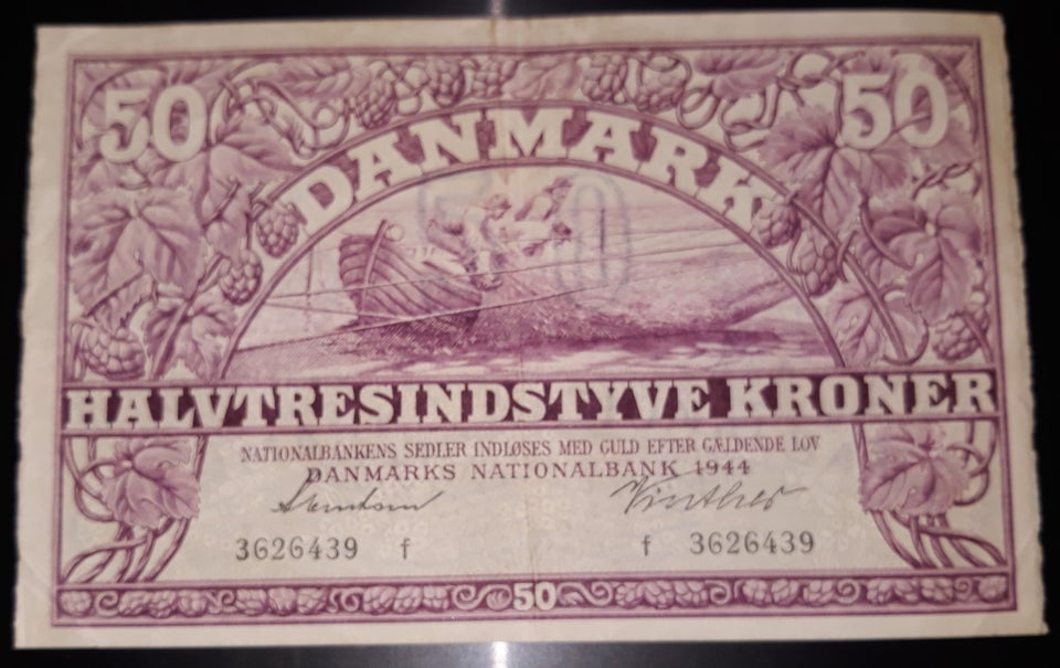 Danmark, sedler, 50