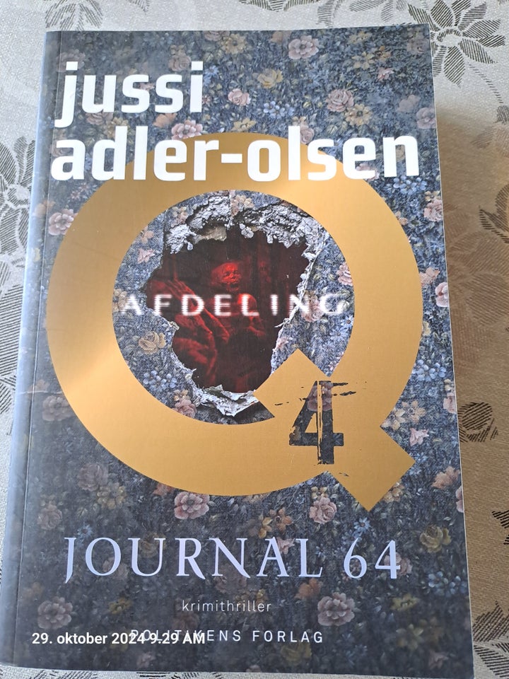 Afdeling 4, Jussi Adler-Olsen,