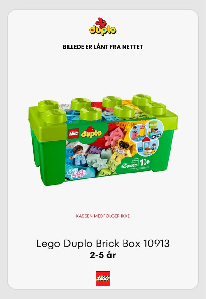 Lego Duplo, 10913 Brick Box