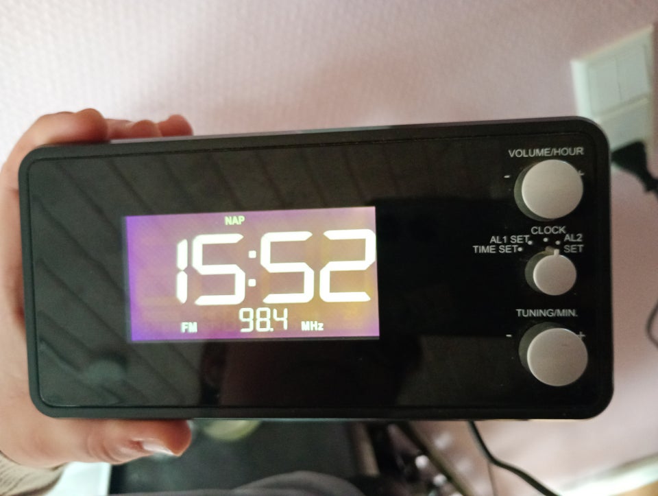 AM/FM radio Andet Clockradio