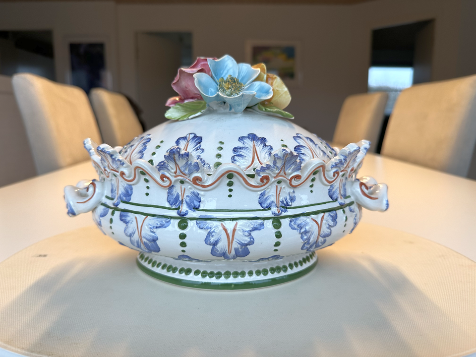 Porcelæn Skål Vecchia Bassano