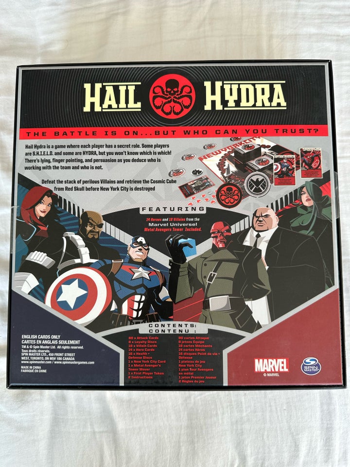 Hail Hydra, Selvskabsspil,