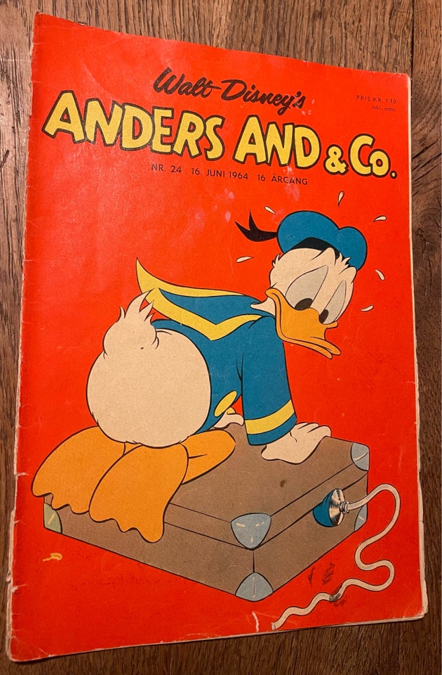 Anders And 1964 nr. 24, Walt Disney,