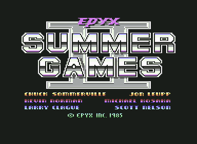 SUMMER GAMES II [DISK] , Commodore