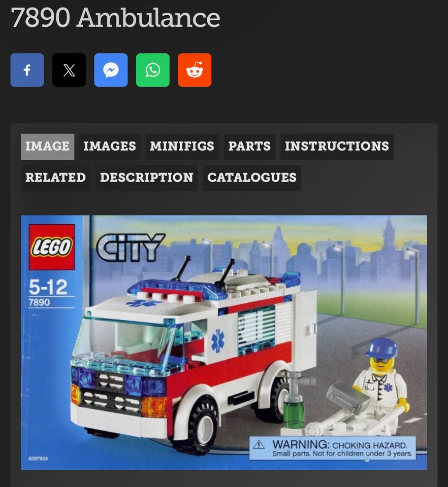 Lego City 7890