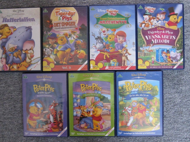 instruktør Walt Disney, DVD,