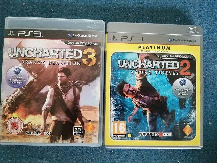 2 Fede Uncharted Spil, PS3