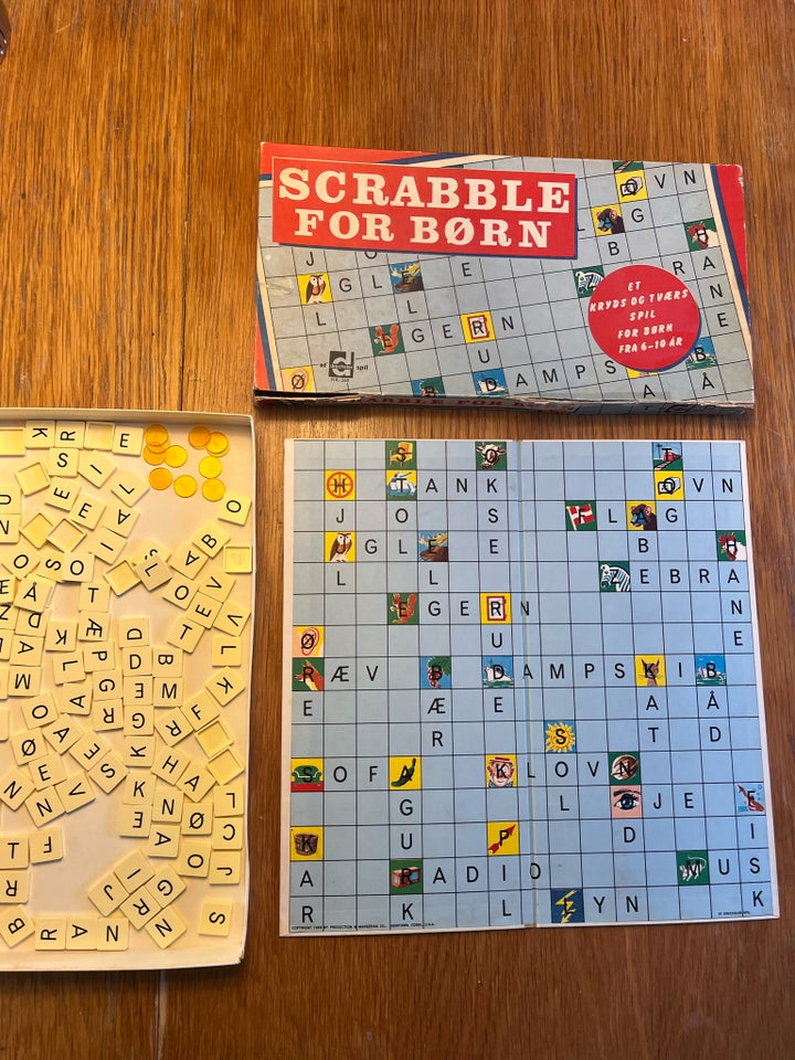 Scrabble for børn , 1958, brætspil